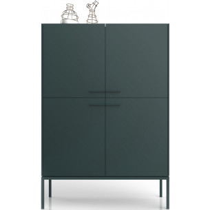 Intre 100 green cabinet with shelfs Midsty