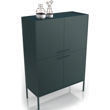 Intre 100 green cabinet with shelfs Midsty