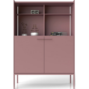 Demi 100 pink cabinet with shelfs Midsty