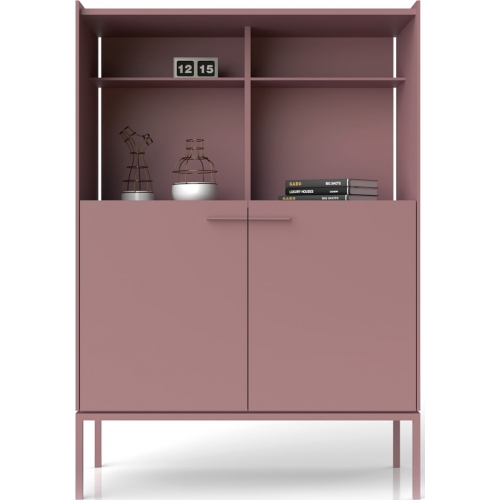 Demi 100 pink cabinet with shelfs Midsty