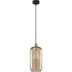 Marco Green 12 brown glass pendant lamp TK Lighting