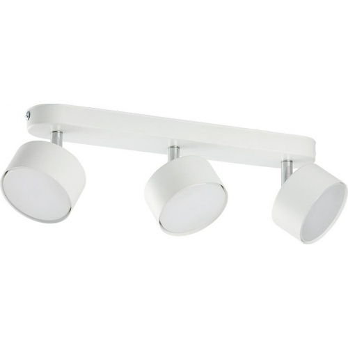 Clark III LED white modern ceiling spotlight TK Lighting