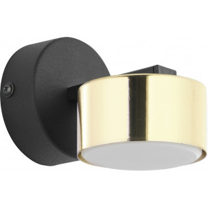 Dallas LED black&amp;gold glamour wall lamp TK Lighting