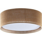 Juta 60 brown boho ceiling lamp TK Lighting