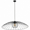 Stylowa Lampa wisząca druciana Barbella 80 czarna TK Lighting do salonu, jadalni i kuchni