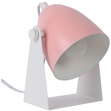 Chago pink scandinavian desk lamp Lucide