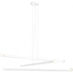 Tubo White VI white designer tubes pendant lamp Aldex