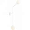 Pure White glass balls wall lamp Aldex