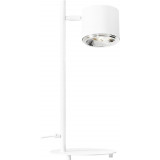 Stylowa Lampa biurkowa regulowana Bot White biała Aldex do gabinetu i biura
