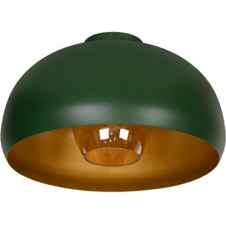 Sharan 38 green metal ceiling lamp Lucide