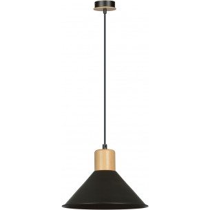 Rowen 25 black scandinavian pendant lamp Emibig