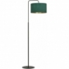 Hilde green floor lamp with shade Emibig