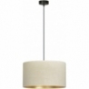 Hilde 35 white&amp;beige pendant lamp with shade Emibig
