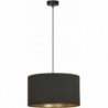 Hilde 35 black pendant lamp with shade Emibig