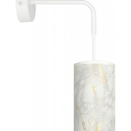 Karli white marble pendant wall lamp with shades Emibig