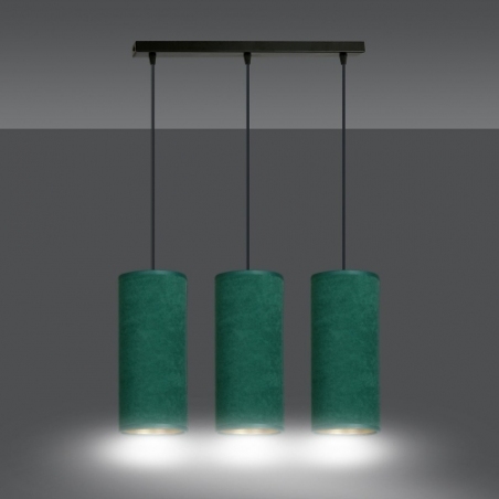 Bente III green tubes pendant lamp Emibig