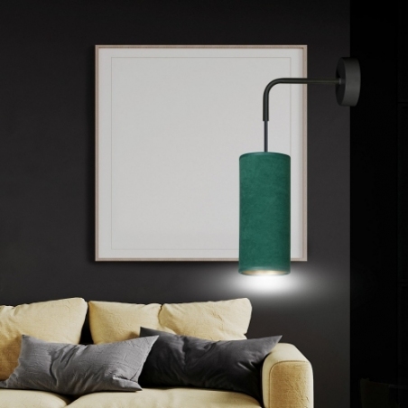 Bente green pendant wall lamp with shades Emibig