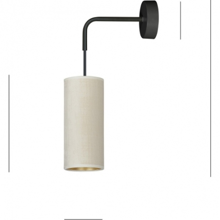 Bente white&amp;beige pendant wall lamp with shades Emibig