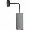 Bente grey pendant wall lamp with shades Emibig