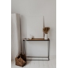 Stam 91 oak industrial console table Nordifra