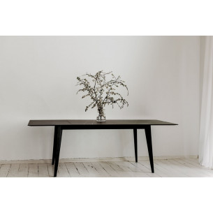 Bord 120x80 grey pietra extending dining table Nordifra