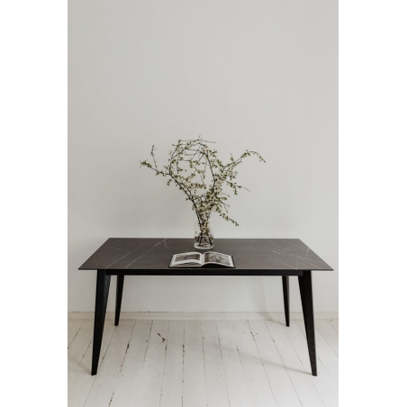 Stół rozkładany Bord 160x90 grey pietra Nordifra do salonu i kuchni