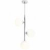 Libra chrom glass balls semi flush ceiling light Aldex