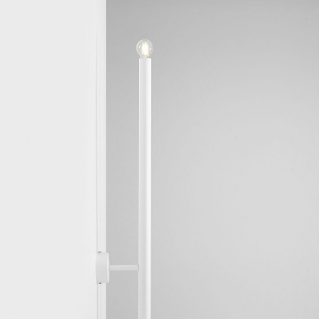 Tubo L white designer wall lamp Aldex