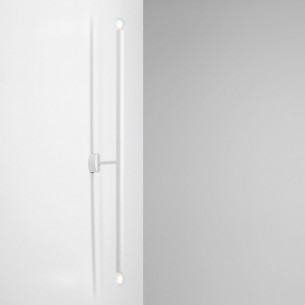 Tubo L white designer wall lamp Aldex