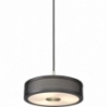 Lampa wisząca designerska Frame 24 czarna HaloDesign do salonu, kuchni i jadalni