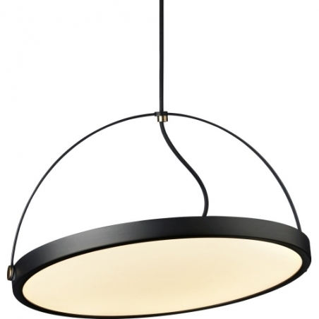 Pivot LED 40 black designer pendant lamp HaloDesign