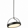 Pivot LED 20 black designer pendant lamp HaloDesign