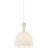 Dueodde 24 opal glass pendant lamp HaloDesign