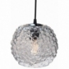 Designerska Lampa wisząca szklana kula dekoracyjna Grape 20cm przezroczysta HaloDesign do salonu, kuchni i jadalni