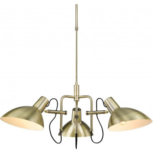 Metropole 73cm brass pendant lamp HaloDesign