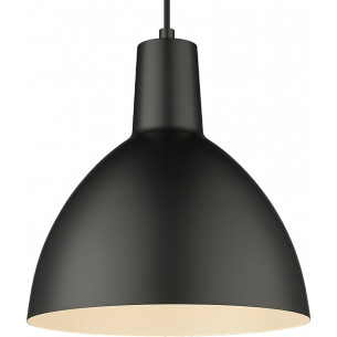 Metropole 25cm black loft pendant lamp HaloDesign