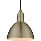 Metropole 25cm brass loft pendant lamp HaloDesign