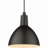 Designerska Lampa wisząca loft Metropole 15cm czarna HaloDesign do salonu, kuchni i jadalni