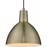 Designerska Lampa wisząca loft Metropole 15cm mosiężna HaloDesign do salonu, kuchni i jadalni