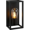 Carlyn black outdoor wall lamp Lucide