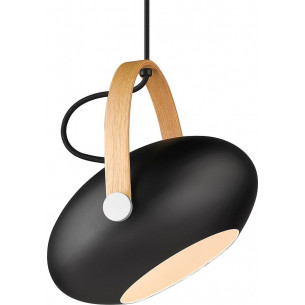 D.C 26cm black scandinavian pendant lamp HaloDesign