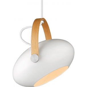 D.C 26cm white scandinavian pendant lamp HaloDesign