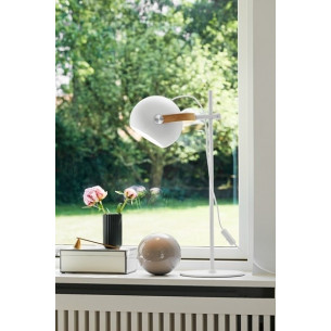 D.C white scandinavian desk lamp HaloDesign