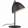 Stylowa Lampa na stolik skandynawska Arhus czarna HaloDesign do salonu na komodę