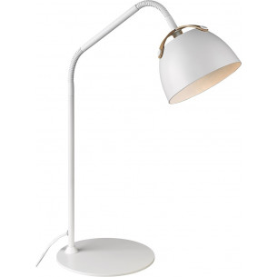 Oslo white scandinavian desk lamp HaloDesign