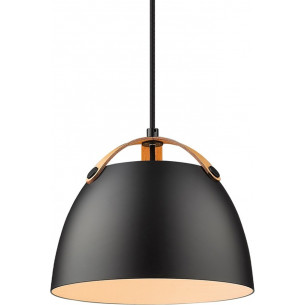 Oslo 24cm black scandinavian pendant lamp HaloDesign