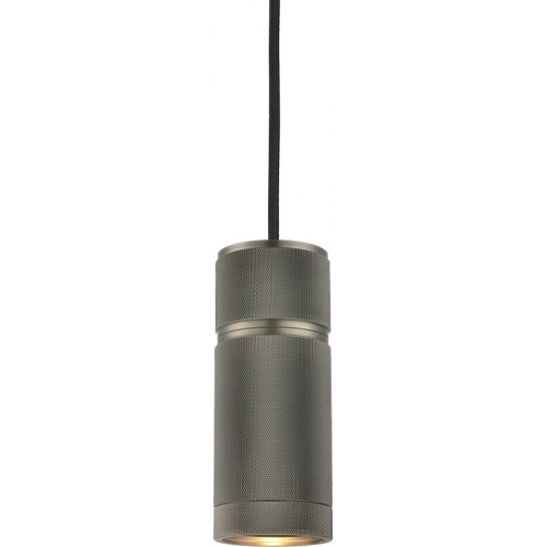 Halo 6cm antique brass loft tube pendant lamp HaloDesign