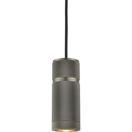 Designerska Lampa wisząca tuba loft Halo 6cm antyczny mosiądz HaloDesign do salonu, kuchni i jadalni