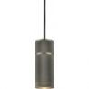 Designerska Lampa wisząca tuba loft Halo 6cm antyczny mosiądz HaloDesign do salonu, kuchni i jadalni