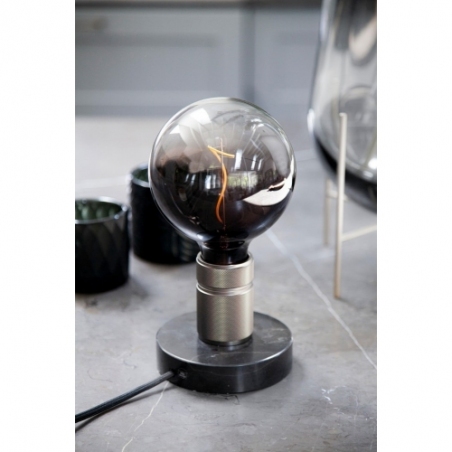 Halo black&amp;marble loft table lamp HaloDesign